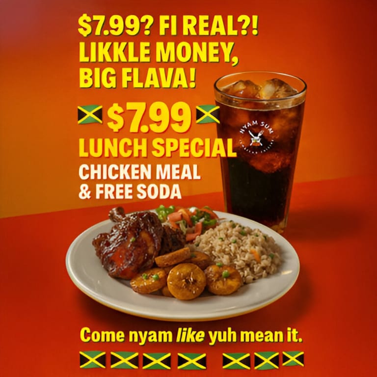 Nyam Sum's $7.99 Lunch Specials, Back and Better!