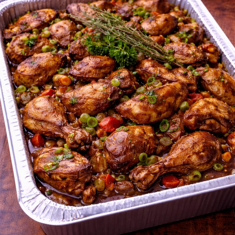Delicious Brown Stew Chicken